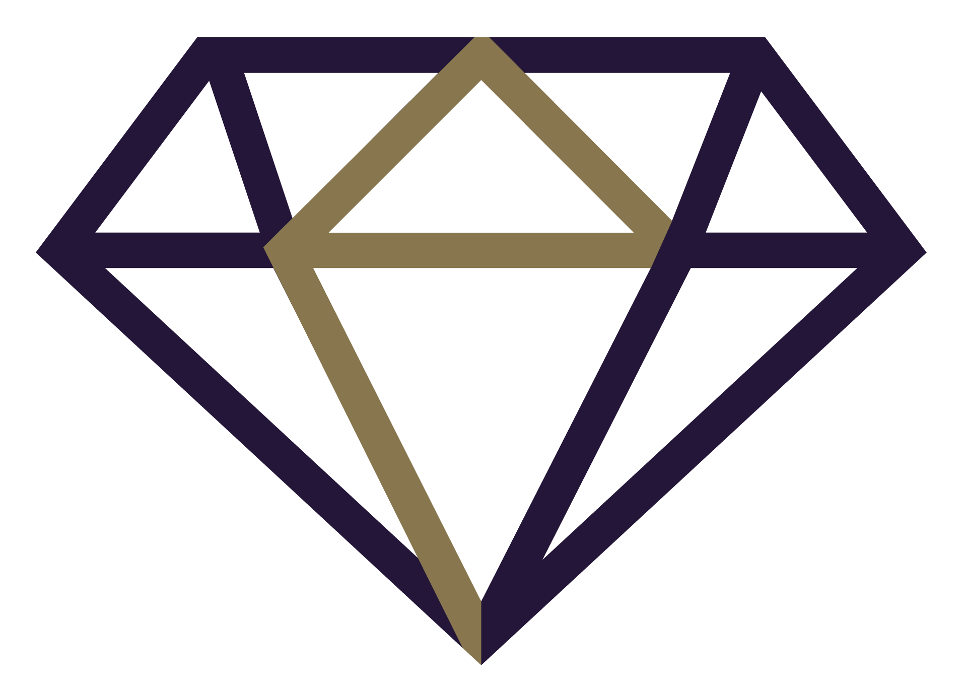 The Entertainment company diamond logo